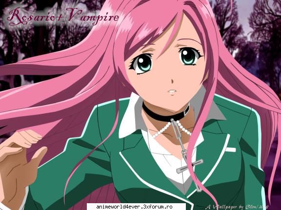 Akashiya Moka - Cheerful and positive, Moka's naturally good - RoSaRiO+VaMpIre